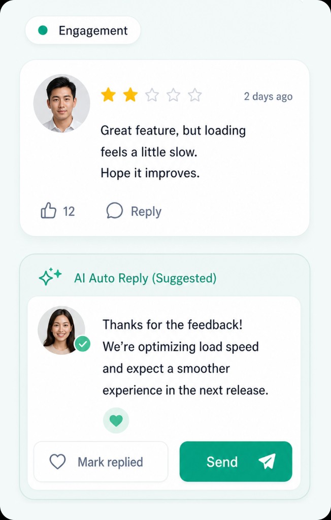 Reply to a review